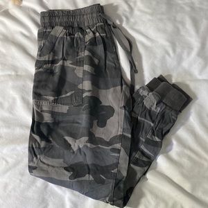 grey camo cargo sweats
